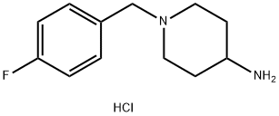 1-(4-fluorobenzyl)piperidin-4-amine dihydrochloride Struktur