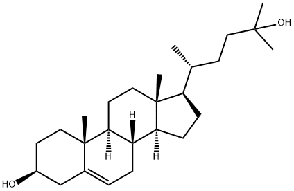 26,27-Dinorergost-5-ene-3β,24-diol, 35882-85-0, 结构式