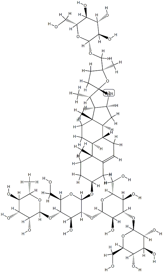 燕麦苷B 结构式