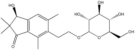 蕨甙 D 结构式