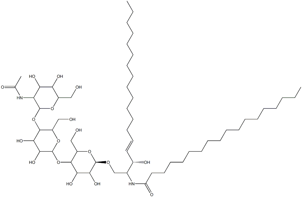 神经节苷脂, 35960-33-9, 结构式