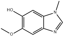 1H-Benzimidazol-6-ol,5-methoxy-1-methyl-(9CI) Structure