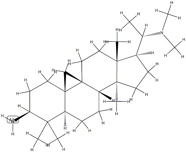 36151-05-0 (20S)-20-(Dimethylamino)-4,4,14-trimethyl-9,19-cyclo-5α-pregnan-3β-amine