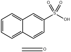 Sodium salt of polynaphthalene sulphonic acid Structure