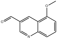 3-Quinolinecarboxaldehyde,5-methoxy-(9CI)|
