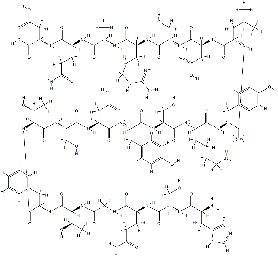 glucagon (1-21) Structure