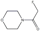 Morpholine, 4-(fluoroacetyl)- (6CI,8CI,9CI) Struktur