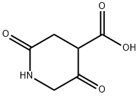 4-Piperidinecarboxylicacid,2,5-dioxo-(9CI) Structure