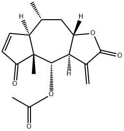 锦菊素,3668-14-2,结构式