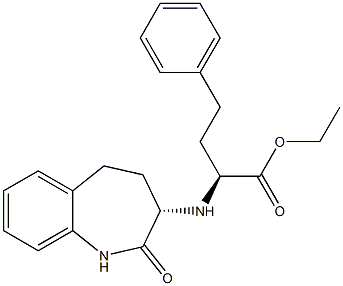 (ALPHAS)-ALPHA-[[(3S)-2,3,4,5-四氢-2-氧代-1H-1-苯并氮杂卓-3-基]氨基]苯丁酸乙酯, 367909-45-3, 结构式