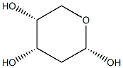 (2S,4S,5R)-四氢-2H-吡喃-2,4,5-三醇, 36792-85-5, 结构式