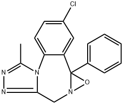 AlprazolaM 5,6-Epoxide Structure