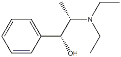 (IR,2S)-I-N,N-Diethylnorephedrine HCL Structure