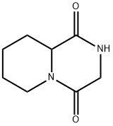 Hexahydro-pyrido[1,2-a]pyrazine-1,4-dione 结构式