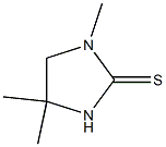 2-Imidazolidinethione,1,4,4-trimethyl-(9CI) Struktur
