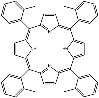 Meso-Tetra(2-Methylphenyl) porphine Structure