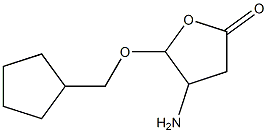 370875-33-5 2(3H)-Furanone,4-amino-5-(cyclopentylmethoxy)dihydro-(9CI)