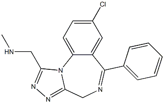 mono-N-demethyladinazolam Structure