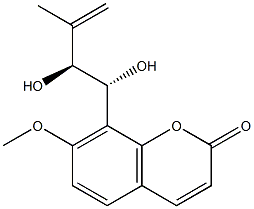 MURRANGATIN 结构式