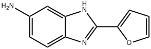2-(呋喃-2-基)-1H-1,3-苯并二唑-5-胺, 37128-74-8, 结构式
