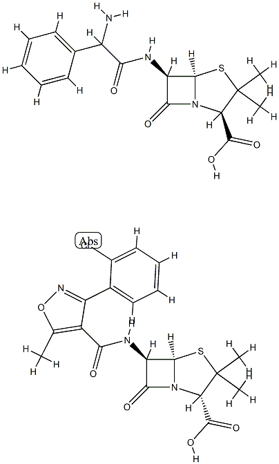 Viccillin S (combination) Structure