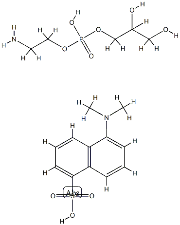 dansyl phosphatidylethanolamine Structure