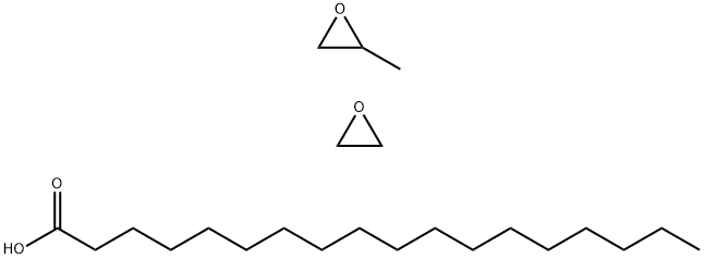 POLYOXYETHYLENE 25 PROPYLENE GLYCOL STEARATE Structure