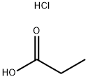HYDROCHLORIC AC./PROP. AC. 1:1(V/V)PROT. Struktur