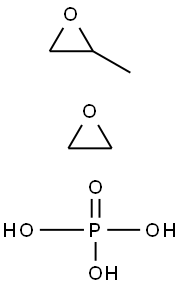 甲基环氧乙烷与环氧乙烷磷酸酯的聚合物,37280-82-3,结构式