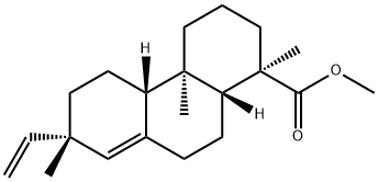 Pimara-8(14),15-dien-18-oic acid methyl ester Struktur