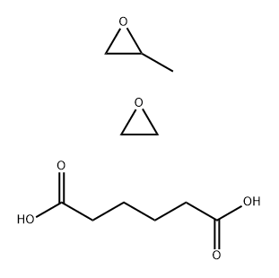 Oxirane, methyl-, polymer with oxirane, hexanedioate Structure
