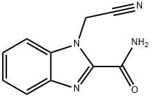 1H-Benzimidazole-2-carboxamide,1-(cyanomethyl)-(9CI) Structure