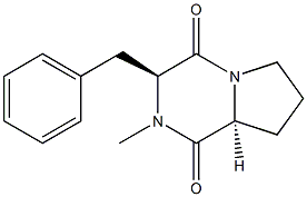 cyclo(prolyl-N-methylphenylalanyl) Struktur