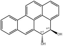 trans-Benzo[a]pyrene-4,5-dihydrodiol Structure