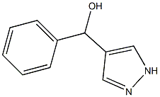 phenyl(1H-pyrazol-4-yl)methanol Structure