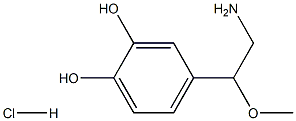 DL-β-O-Methylnorepinephrine Hydrochloride Structure