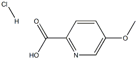 5-メトキシピリジン-2-カルボン酸塩酸塩 化学構造式