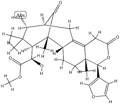 (αR,4R)-4-(3-Furyl)-1,4,4a,5,6,6aβ,7,8,9,10,11,12-dodecahydro-α,10α-dihydroxy-4aβ,7,9,9-tetramethyl-2,13-dioxo-7β,11β-methano-2H-cycloocta[f][2]benzopyran-8β-acetic acid methyl ester|