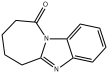 10H-Azepino[1,2-a]benzimidazol-10-one,6,7,8,9-tetrahydro-(9CI) Struktur