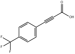 3-[4-(TRIFLUOROMETHYL)PHENYL]PROP-2-YNOIC ACID(WX191381) Structure