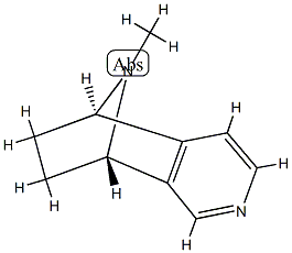 5,8-Iminoisoquinoline,5,6,7,8-tetrahydro-9-methyl-,(5R,8S)-(9CI) Struktur