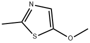 2-メチル-5-メトキシチアゾール 化学構造式