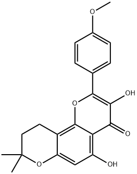 Anhydroicaritin Struktur