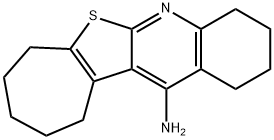 2,3,4,7,8,9,10,11-octahydro-1H-cyclohepta[4,5]thieno[2,3-b]quinolin-12-amine Structure