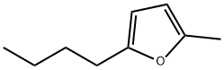 2-butyl－5－methylfuran Struktur