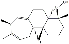 (4R)-2,3,4,4aβ,5,6,8,11,11aβ,11b-Decahydro-4,8α,9,11bα-tetramethyl-1H-cyclohepta[a]naphthalene-4-methanol Structure