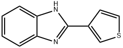 2-(2-噻吩基)苯并咪唑, 3878-21-5, 结构式