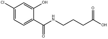 Salclobuzic acid Struktur