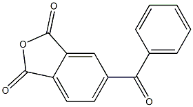 4-Benzoylphthalic anhydride 结构式