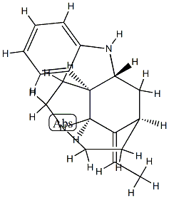 (14E)-14,19-Didehydrocondyfolan Struktur
